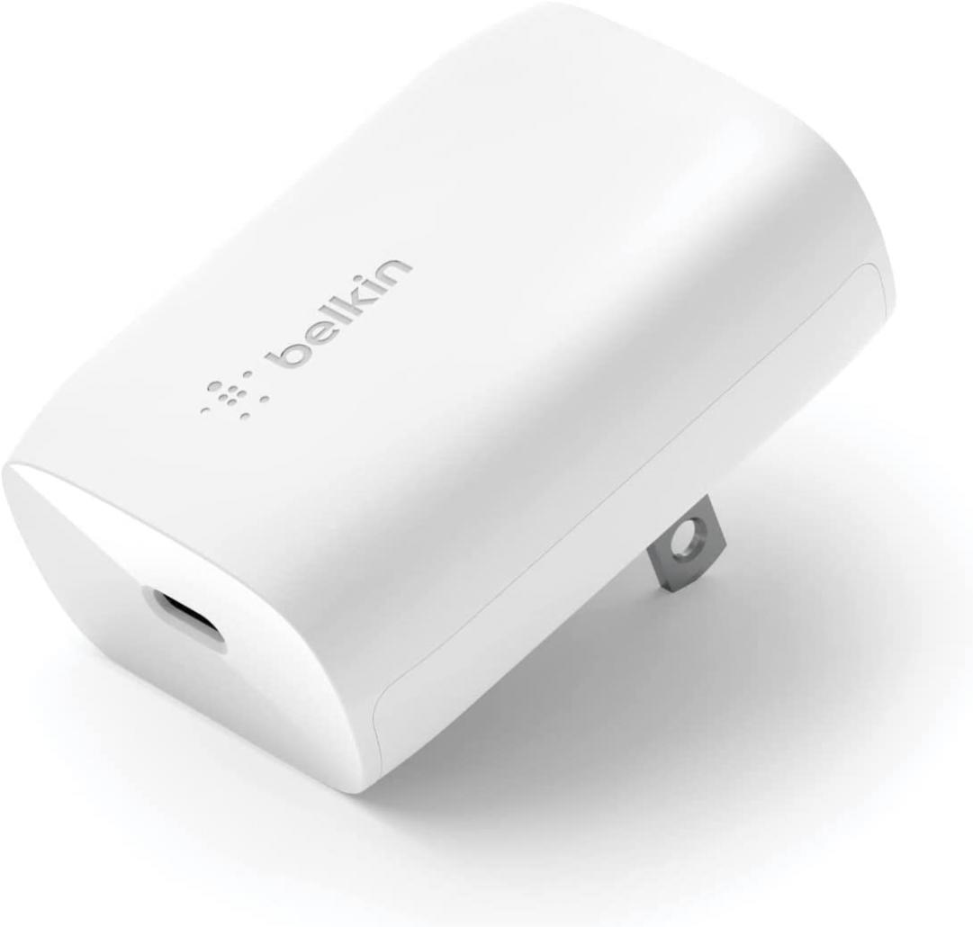 Belkin 30W USB C Wall Charger with PPS, PowerDelivery, USB-IF Certified PD 3.0 Fast Charging for iPhone 14, 14 Pro Max, 14 Plus, 14 Pro, 13, Pro, Pro Max, Mini, Galaxy, iPad, Tab S7, AirPods, MacBook