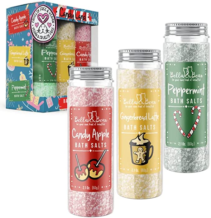 Bella & Bear Candy Land Bath Salts - Ltd Holiday Edition 6 x 2oz