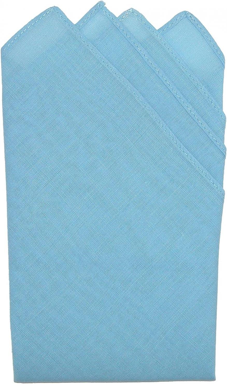 CrookhornDavis Men's Linen Pocket Squares