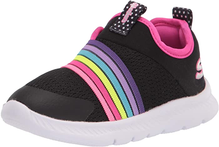 Skechers Unisex-Child Comfy Flex 2.0-Rainbow Frenzy Sneaker