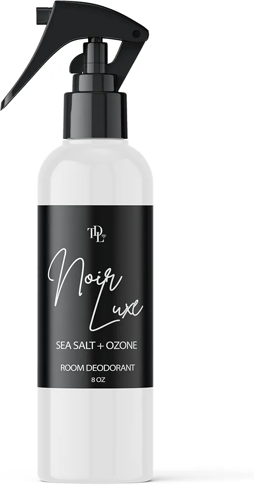 Home "NOIR LUXE" Room Deodorant |Non Aerosol Aromatic Mist | Plant Based Formula | Safe Odor Eliminator Freshener for Fabric/Linen, Furniture, or Air | 8.0 oz