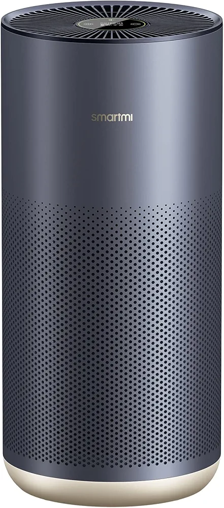 Smartmi Air Purifier 2 for Home Large Rooms, Allergy Air Purifier, H13 True HEPA Filter for Pollen, Dust, Smoke and Mold, UV Light Disinfection with Smart Control, Quiet