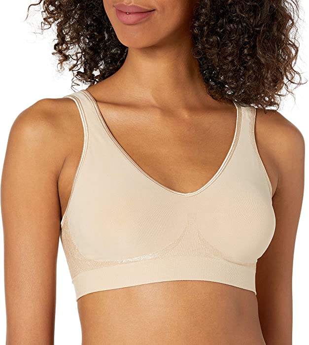 Comfort Revolution Wireless Bra, Full-Coverage Wireless Bra, Moisture-Wicking Wirefree Bra, Our Best T-Shirt Bra for DD