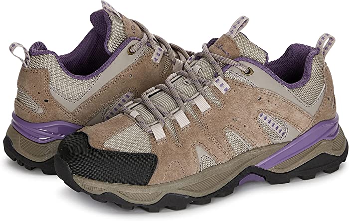 Eddie Bauer Roseburg low Women's Hiking shoes | Water Resistant Lightweight Mountain Hiking shoes for Women | Ladies All Weather Outdoor Ankle Height Hiker