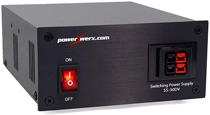 Powerwerx SS-30DV 30 Amp Desktop DC Power Supply with Powerpole Connectors