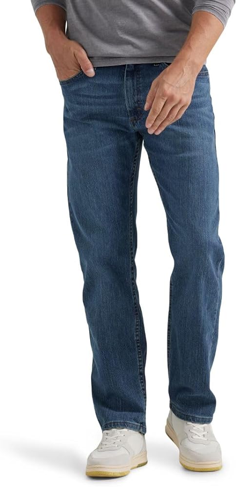 Wrangler Authentics Men's Regular Fit Comfort Flex Waist Jean