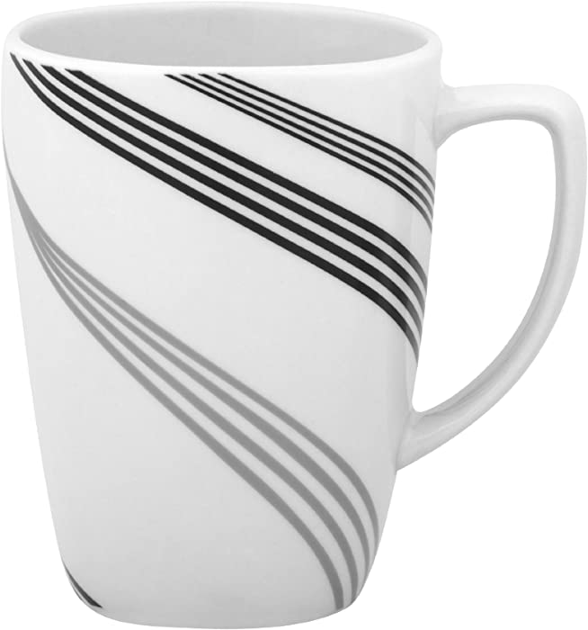 Corelle Square Urban Arc 12-Ounce Porcelain Mug