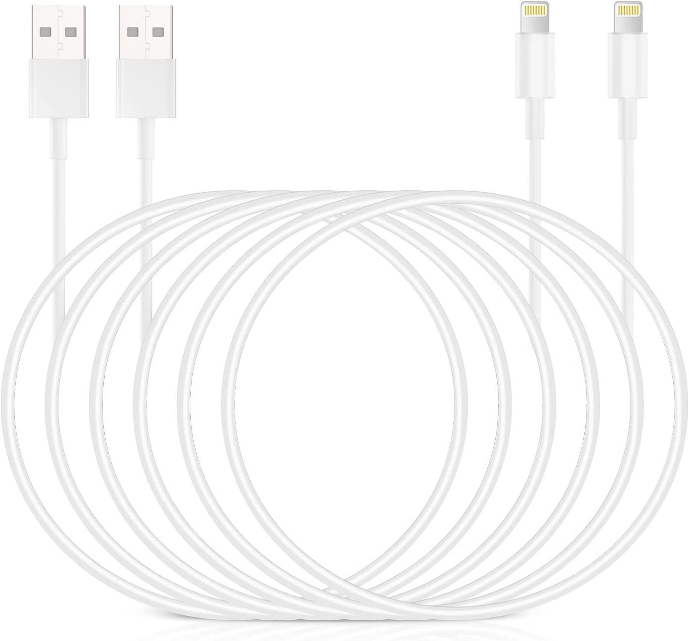 [ Apple MFi Certified ] iPhone Charger 16ft,2Pack Extra Long Lightning Cable 16Foot,Fast Apple Charging Cable Cord for iPhone 13/12/11 Pro/11/XS MAX/XR/8/7/6s/6/5S/SE iPad/Air Original