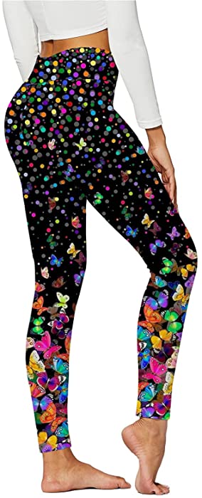 Smooto Workout Leggings Womens High Waist Leggings Workout Running Sports Lrggings Tights Butt Lift Yoga Pants