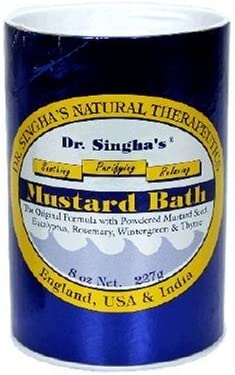 DR. SINGHA'S Mustard Bath Mustard Bath 8 OZ, 8 OZ