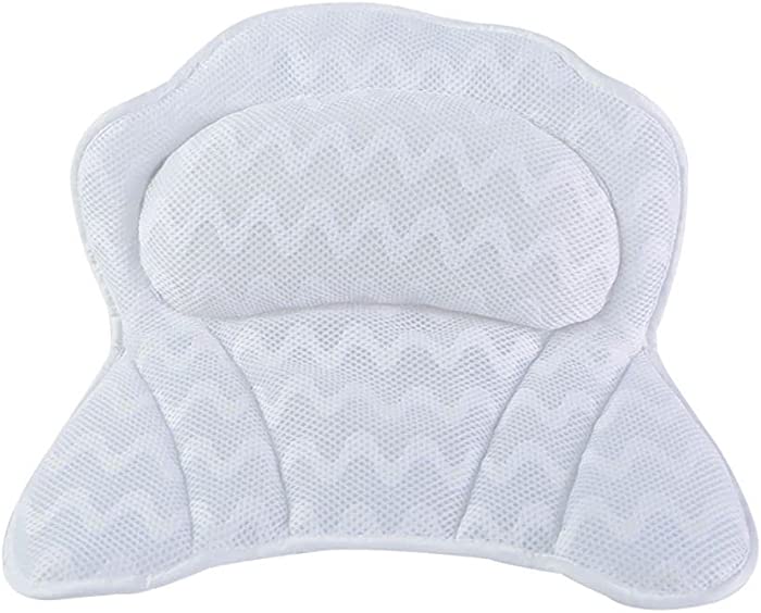 YIGINS Spa Soft 3D Air Mesh Cushion Shoulder Holder for Home Headrest Bathroom Supplies Bath Pillow Bathtub Cushion Head Rest