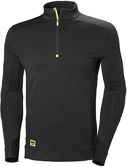 Helly-Hansen Workwear Men's HH LIFA Half Zip Long Sleeve Baselayer