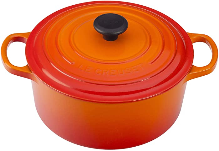 Le Creuset Enameled Cast Iron Signature Round Dutch Oven, 3.5 qt. , Flame