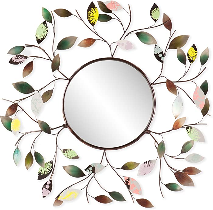 SEI Furniture Wall Mirror, Multicolored