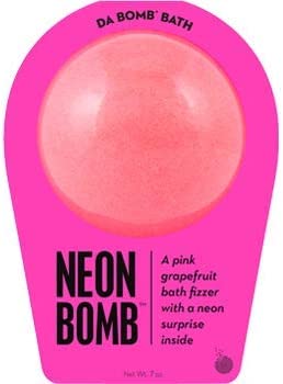 DA BOMB Neon Pink Bath Bomb, 7oz, SQ7445502