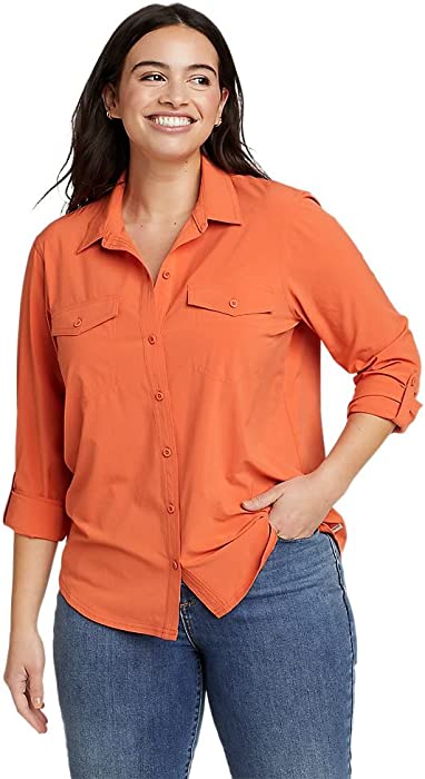 Eddie Bauer Women's Departure 2.0 Long-Sleeve Shirt