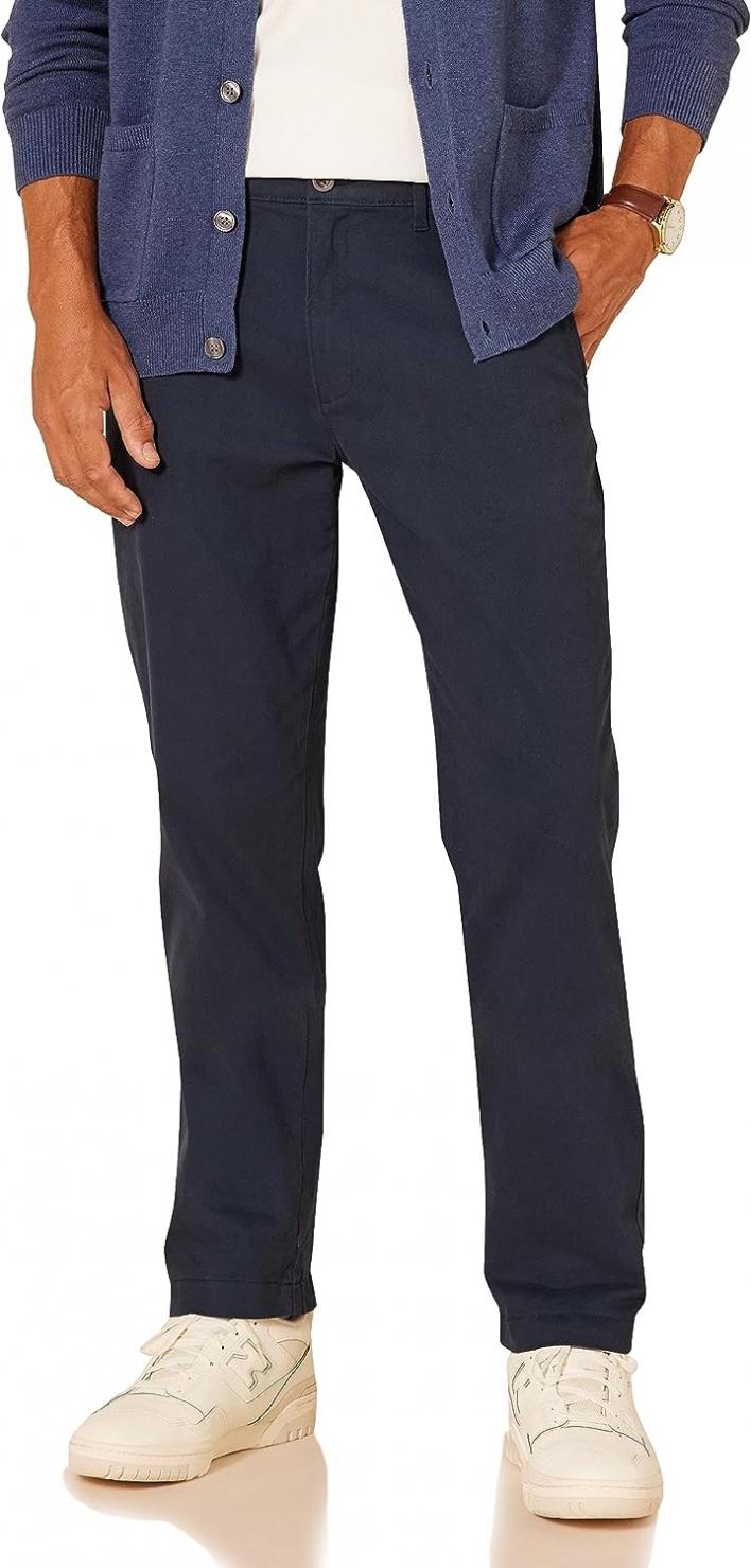 Amazon Essentials Men's Athletic-Fit Casual Stretch Chino Pant (Available in Big & Tall)