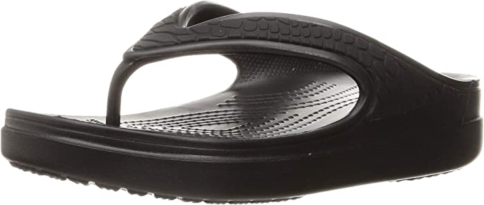 Crocs womens Sloane Snake Wedge Flip