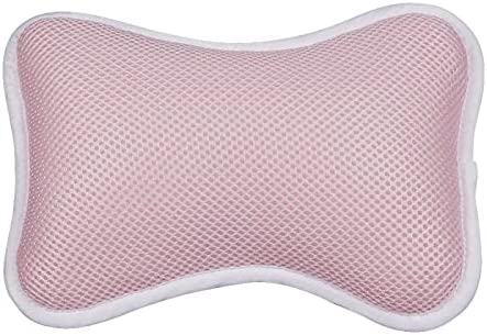 FJZFXKZL Bath Pillow, Bathtub PillowCervical Vertebra Pillow Health and Beauty Massage Pillow Home for SPA Bathroom 3D Mesh Support Cushion Bath Decor (Color : 3)