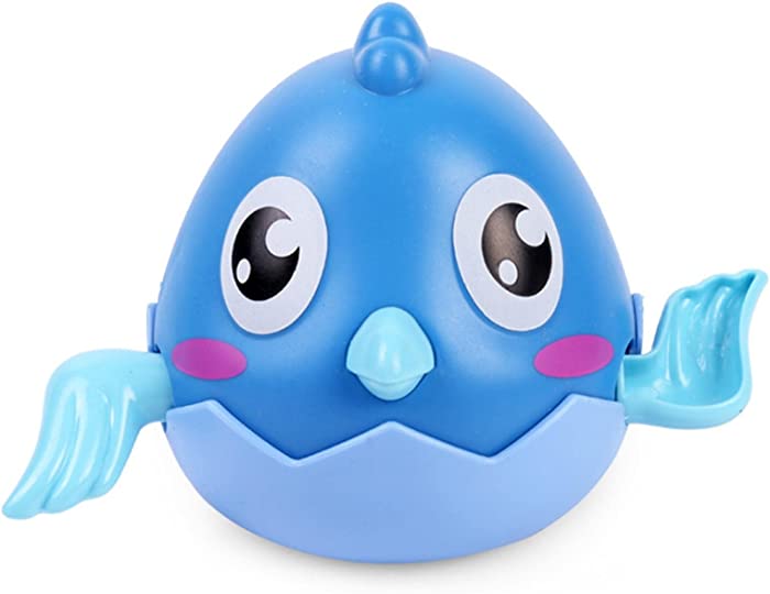 Cute Cartoon Animal Chick Classic Toddlers Water Toy Infant Swim Chick Clockwork Kids Beach Bath Toys Bathroom Toys for Toddlers 1-3, Bath Tub Toys for Kids, Toddler Bath Toys Age 4-5