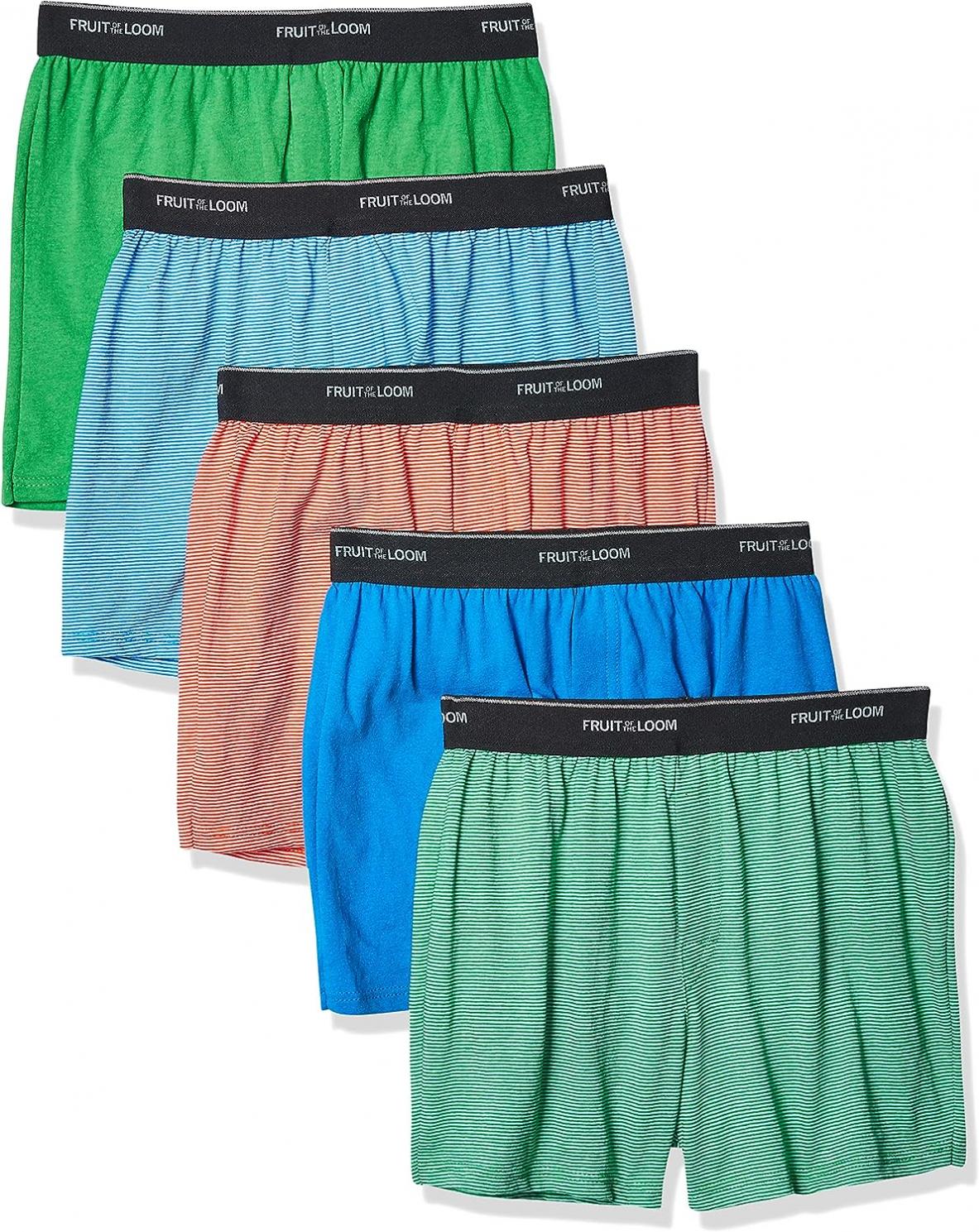 Fruit of the Loom Boys' Big Boxer Shorts