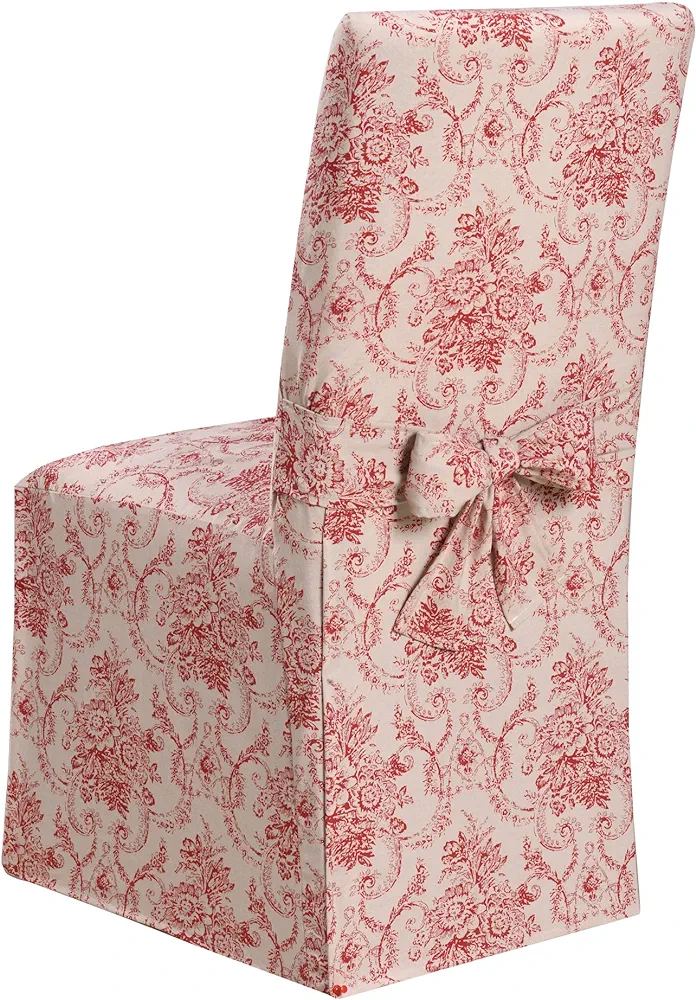 Madison Chateau Dining Room Chair SLIPCOVER SLICOVER, Red