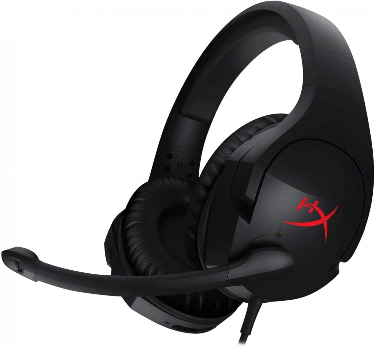 HyperX Cloud Stinger – Gaming Headset, Lightweight, Comfortable Memory Foam, Swivel to Mute Noise-Cancellation Mic, Works on PC, PS4, PS5, Xbox One, Xbox Series X|S, Nintendo Switch and Mobile ,Black