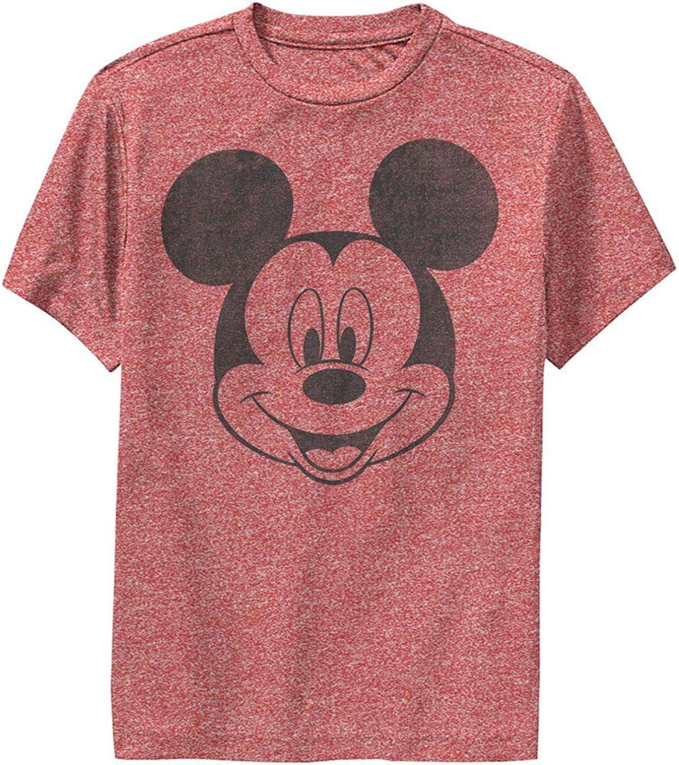 Disney Characters Mickey Face Boy's Performance Tee