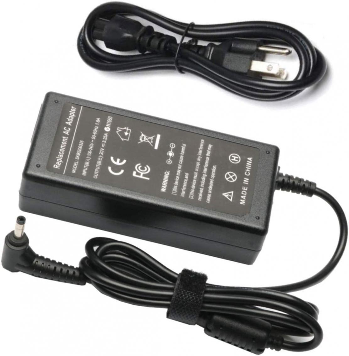 65W AC Adapter Laptop Wall Charger for Lenovo IdeaPad Flex 4 5 6 1470 1480 1570 1580 Lenovo Ideapad 110 110s 310 320 330 330s 510 520 530s 710sYOGA 710 510 Laptops Power Supply Cord