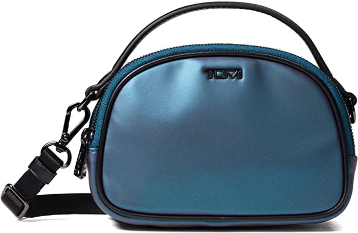 Tumi June Crossbody Iridescent Blue One Size