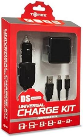 Tomee Universal Charge Kit for New 2DS XL/ New 3DS/ New 3DS XL/ 2DS/ 3DS XL/ 3DS/ DSi XL/ DSi/ DS Lite