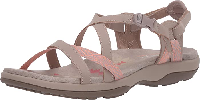 Skechers Women's Strappy Slingback Reggae Slim-Staycation