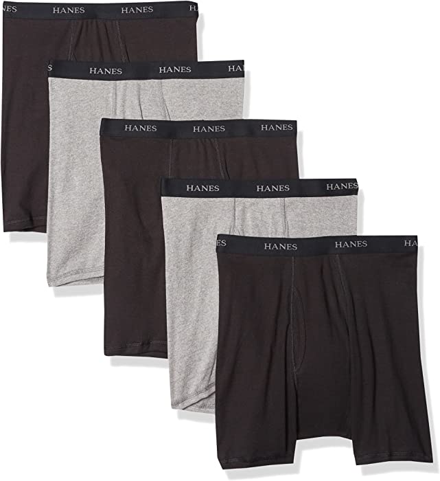 Hanes Ultimate Men's Tagless Boxer Briefs-Multiple Colors