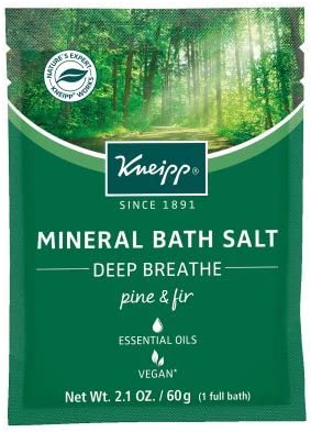 Kneipp Mineral Bath Salt, Deep Breathe, Pine and Fir, 2.1 oz.