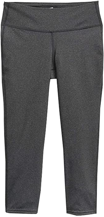 GAP Womens GapFit Legging Capris, Charcoal Grey (M)