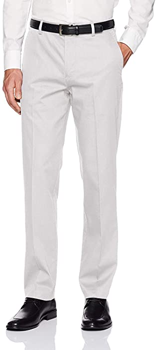 Van Heusen Men's Air Straight Fit Flat Front Chino