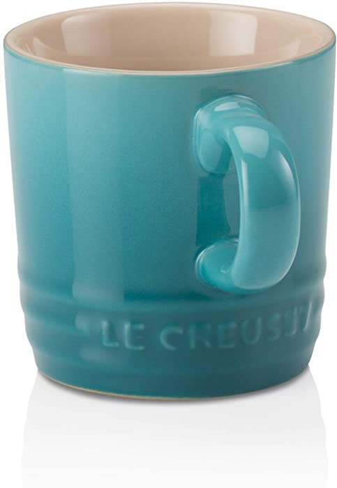 Le Creuset Stoneware Espresso Mug, 3 oz., Caribbean