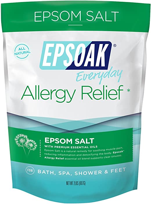 Epsoak Epsom Salt - 2 lbs. Allergy Relief Bath Salts