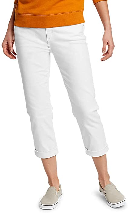 Eddie Bauer Women's Boyfriend Denim Crop Jeans