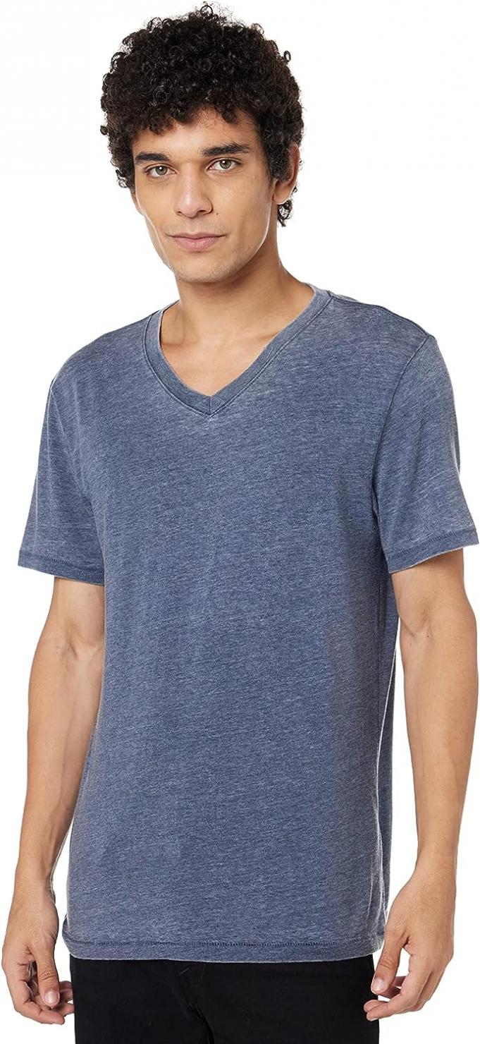 Lucky Brand Men's Venice Burnout V-Neck Tee Shirt