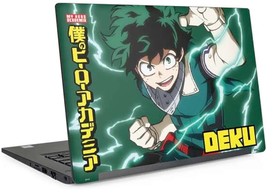 Skinit Decal Laptop Skin Compatible with Latitude 7400 (2020) - Officially Licensed My Hero Academia Izuku Midoriya Design