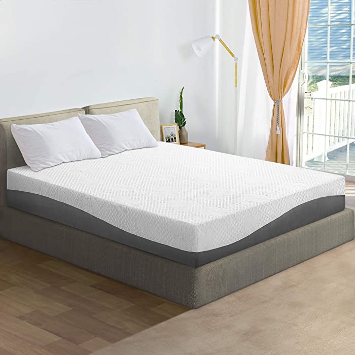 Olee Sleep 10 inch Aquarius Memory Foam Mattress - Twin