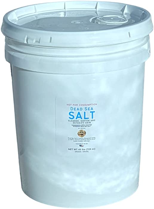 Wholesale Bath Salt 40lbs Wholesale Dead Sea Salt Bucket Unbranded Private Label Bath Salt