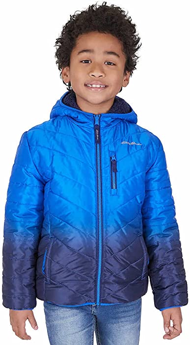 Eddie Bauer Kids Deer Harbor Reversible Hooded Jacket