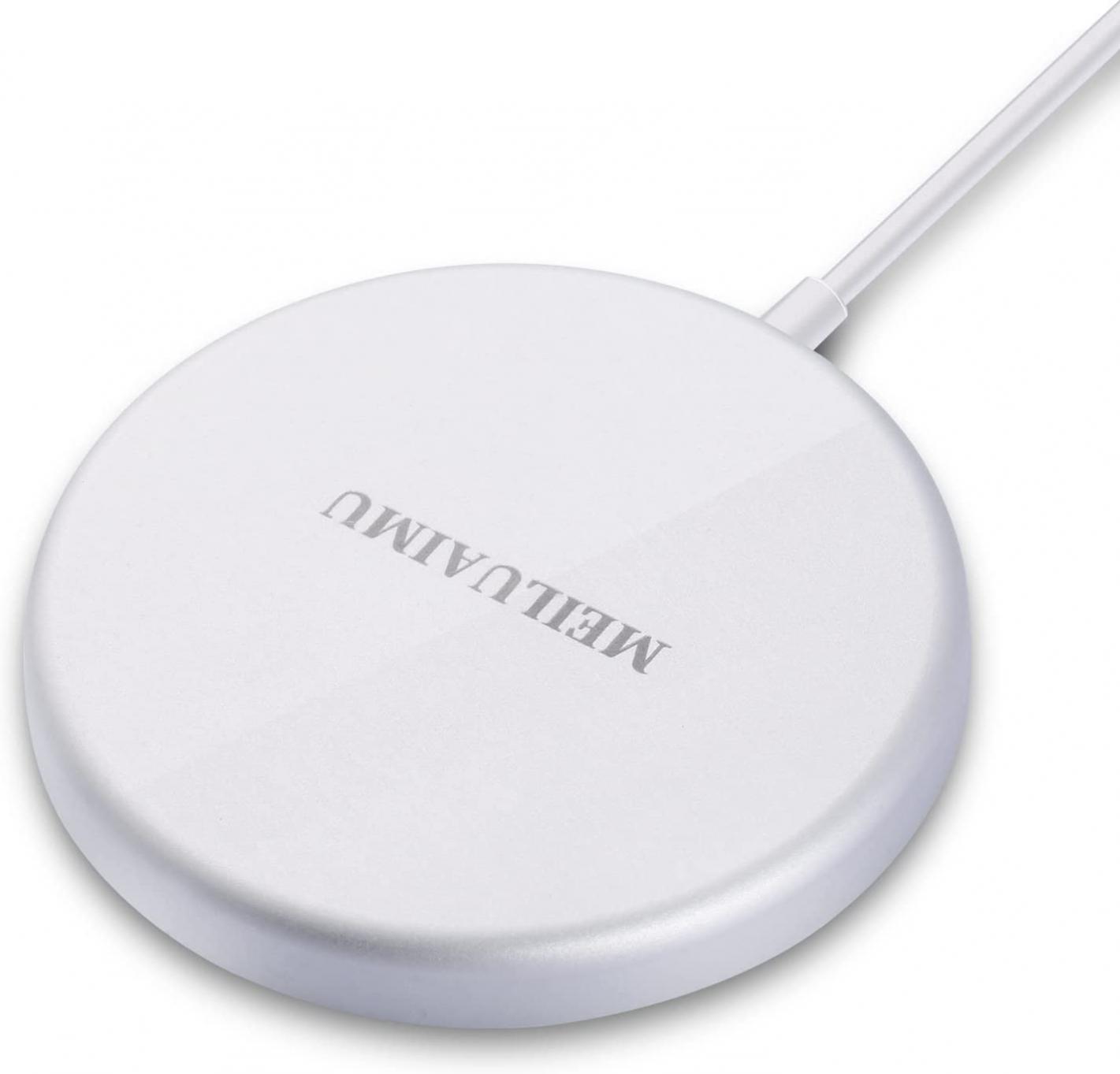 Wireless Charger, Charging Pad 15 W Max Compatible with iPhone 12/11/SE 2020/X/XS/XR/SE/8, Samsung Galaxy S21/S20/Note10