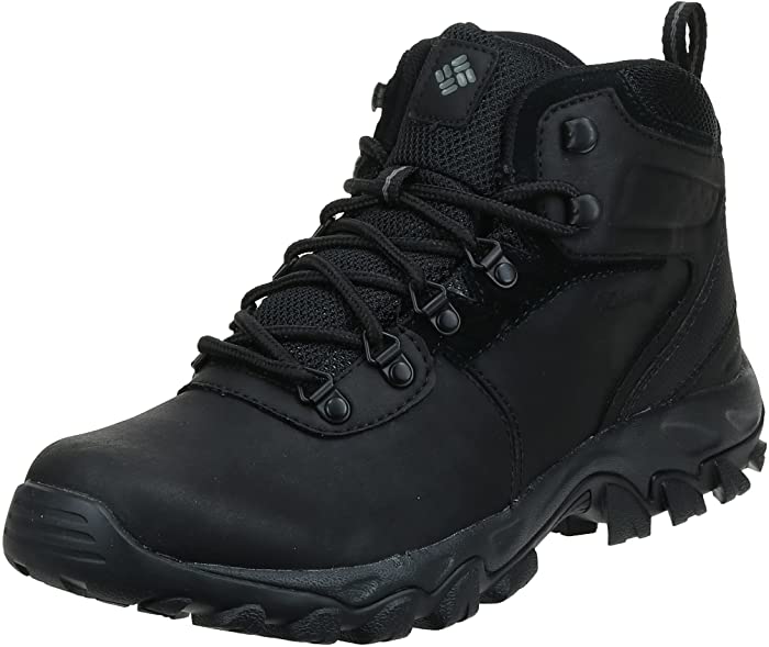 Columbia Men's Newton Ridge Plus II Suede Waterproof Boot, Breathable with High-Traction Grip