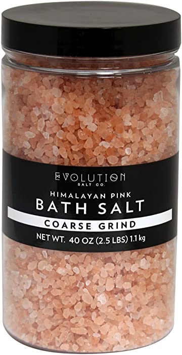 Evolution Salt - Bath Crystal Himalayan Salt Coarse Grind 40 oz