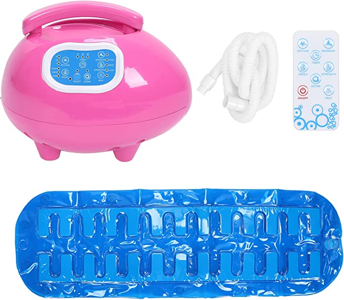 Portable Spa Bubble Bath Massager - Thermal Spa Waterproof Non-slip Mat with Suction Cup Bottom - Remote Control, 700w(US)