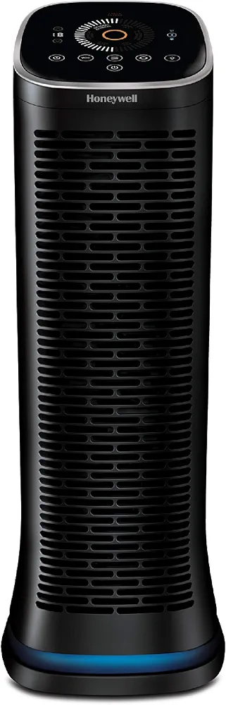 Honeywell HFD360 Air Genius 6 Air Purifier with Bluetooth, Permanent, Washable Filter, Large Rooms (260 sq. ft.), Black