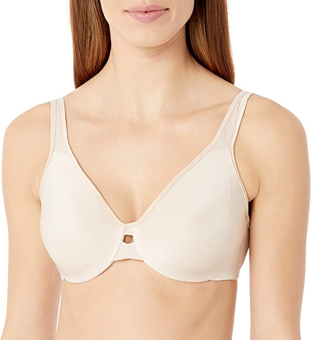 Lilyette by Bali Women's Plunge Into Comfort Keyhole Minimizer